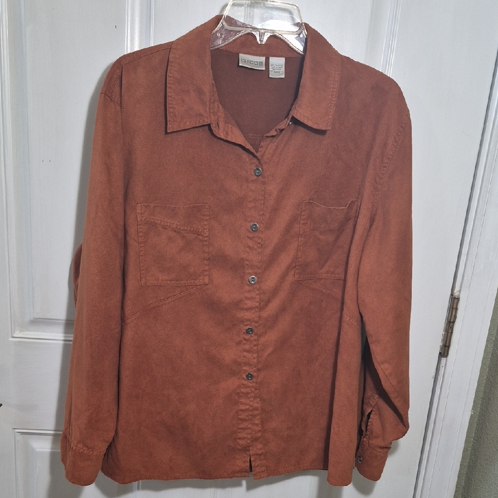 Chicos Copper Blouse